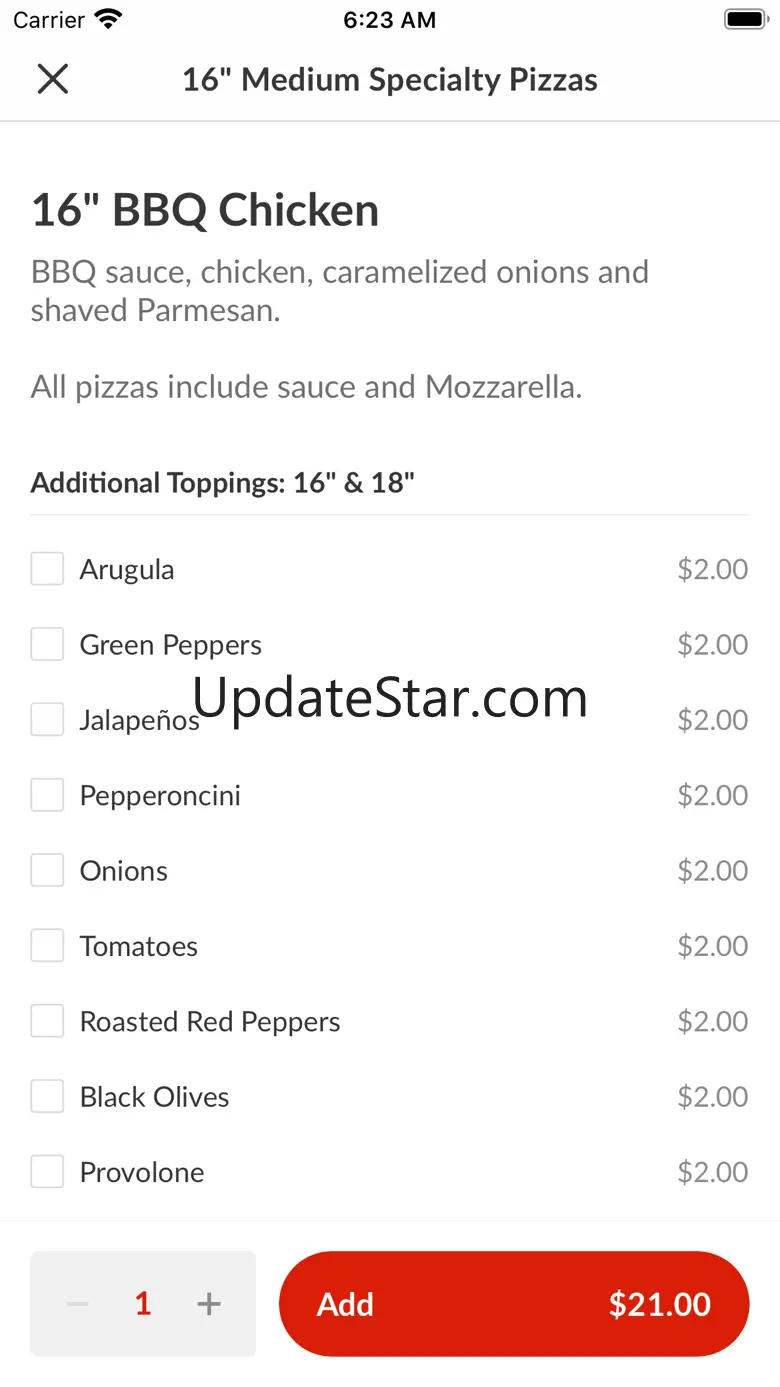 Zane's Italian Bistro 3.16.0