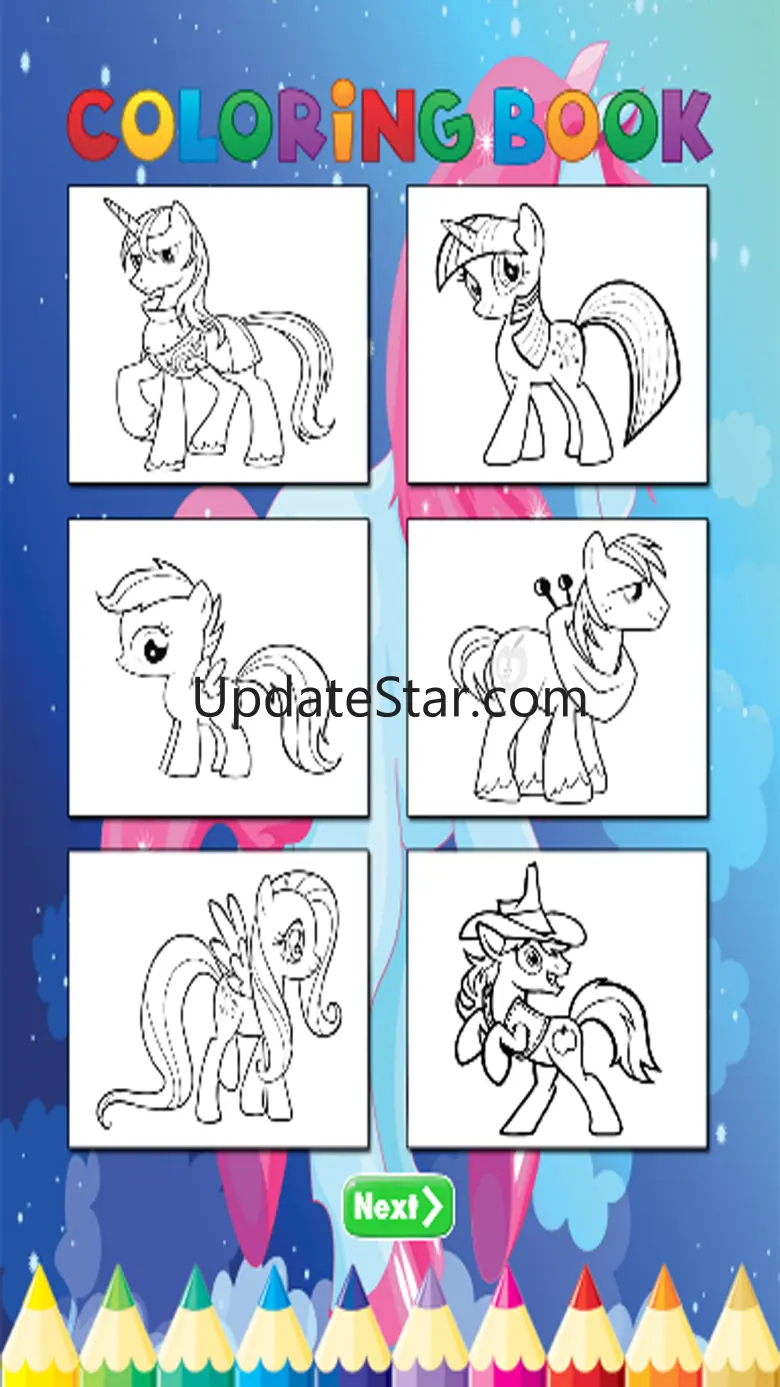 Pony Art Coloring Book - Activities for Kids 1.0
