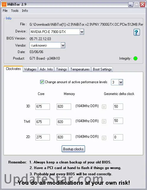 NVIDIA BIOS Editor (NiBiTor) 6.06