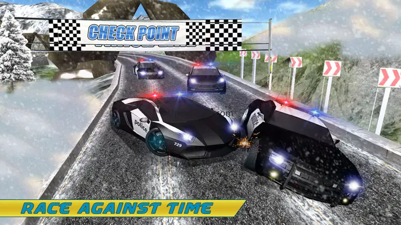 Police Chase Hill Car 3D: Cops Auto Racing Driver 1.0