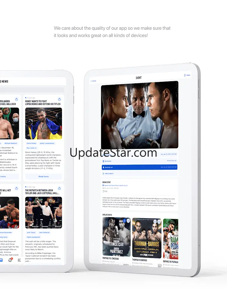 Boxing Showtimes 3.7.9