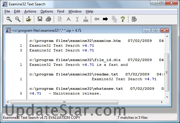 Examine32 Text Search 7.1