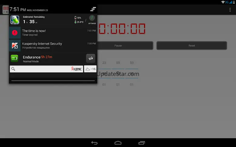 Timer and Stopwatch 0.0.4