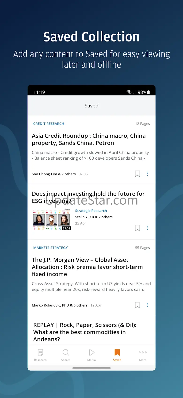 J.P. Morgan Markets 5.0.0