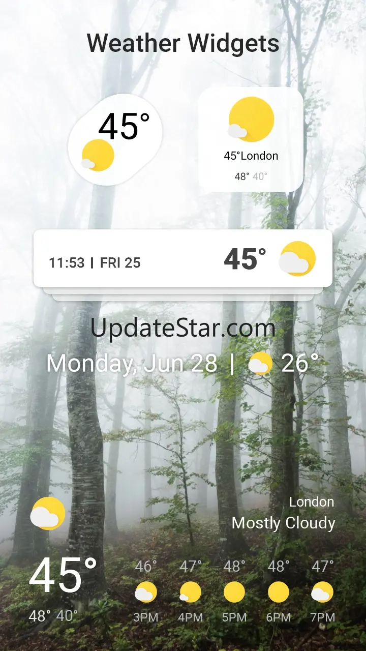 Android 14 Style Widgets 1.9