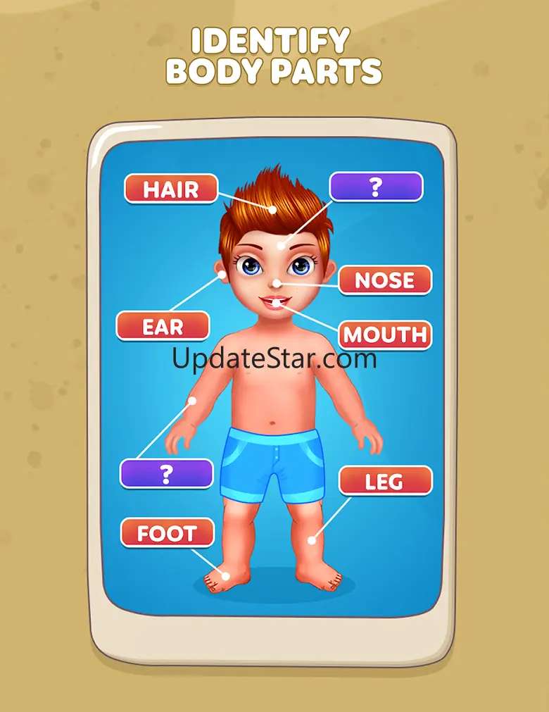 Body Parts Games Kids Learning 2.0.8