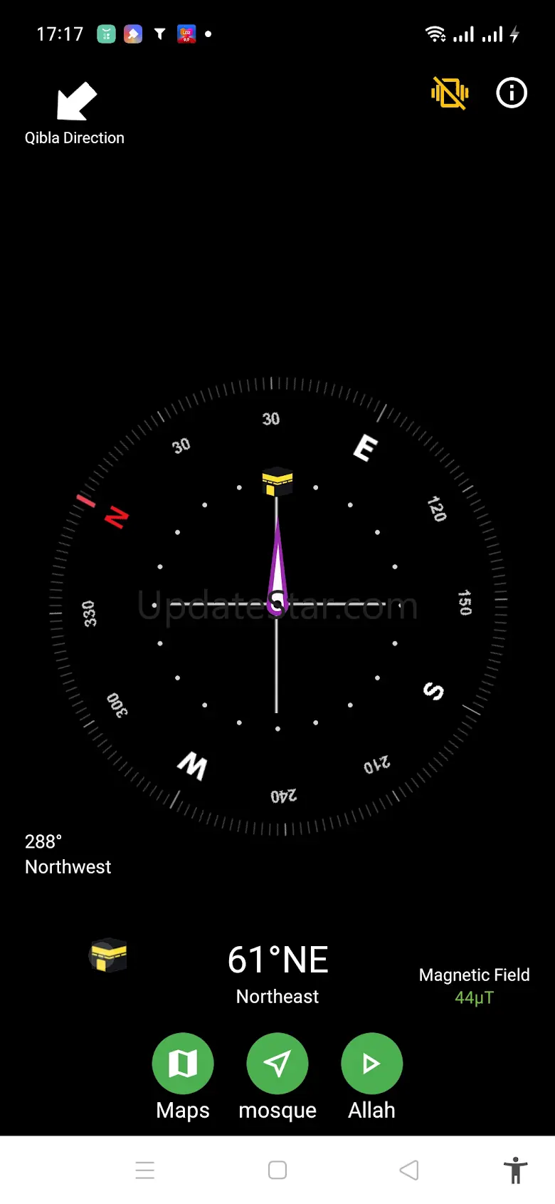 Qibla Compass - Prayer Times 1.4