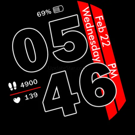 Key WF028 Digital Watch Face 1.0.9