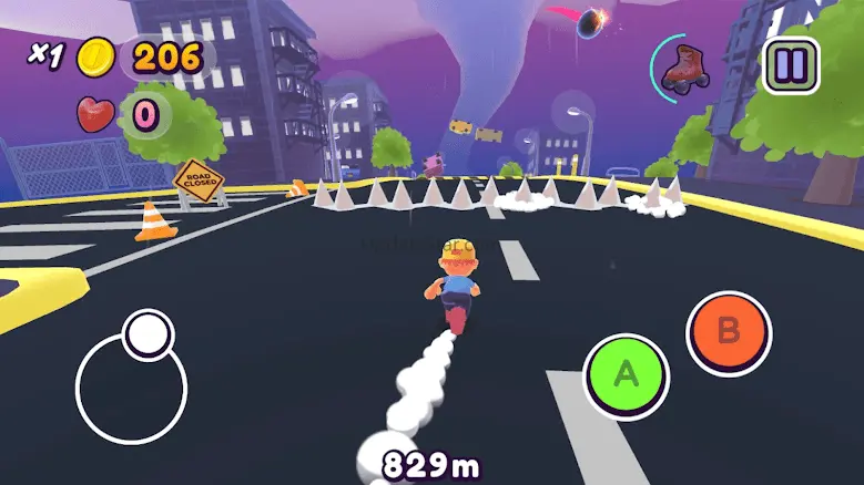 Sidestep Storm - Running Game