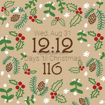 Christmas Countdown Watch Face 3.2