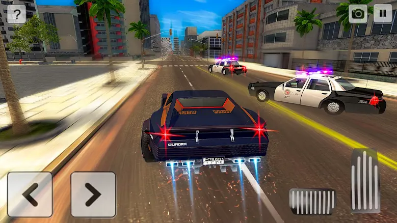 Police Chase Car Highway Speed 2