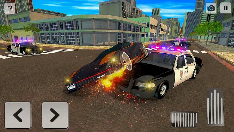 Police Chase Car Highway Speed 2
