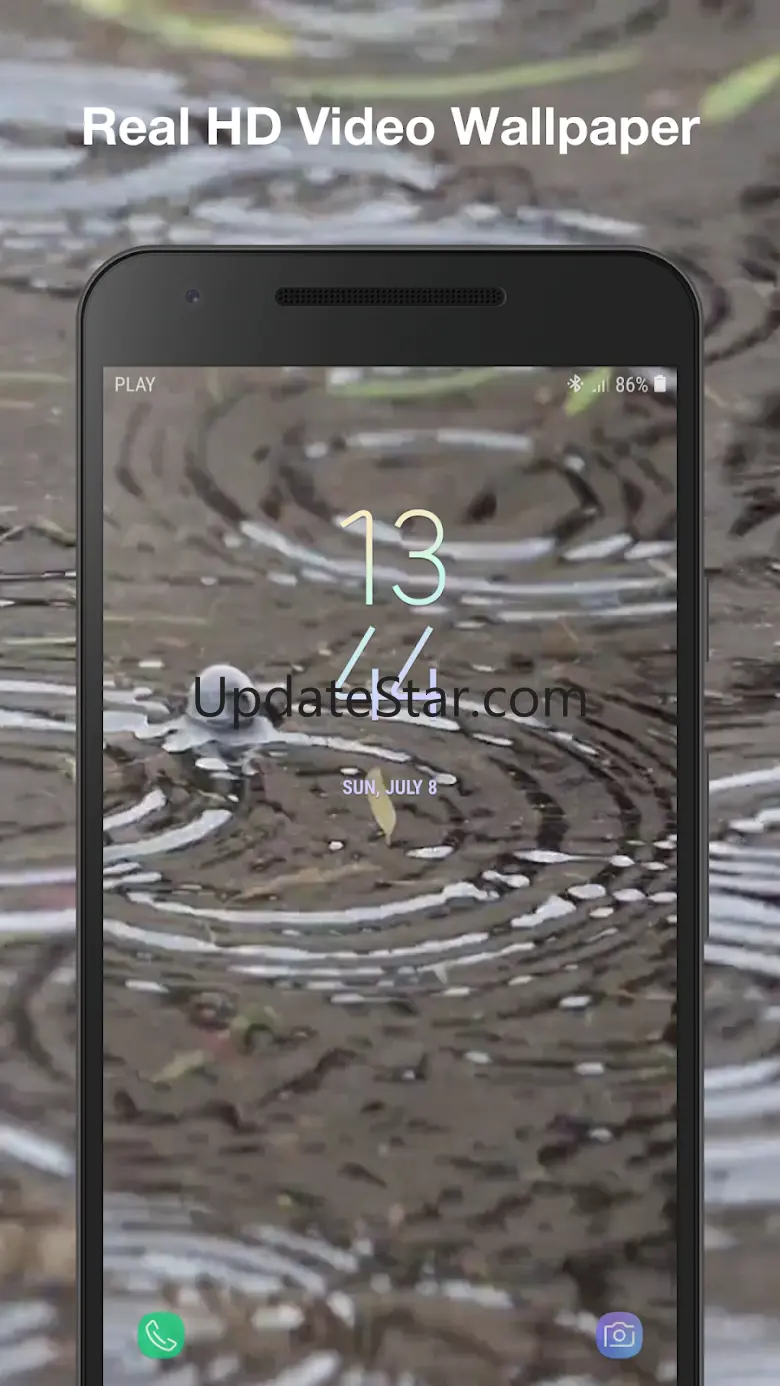 3d Rain Live Wallpaper 2.5