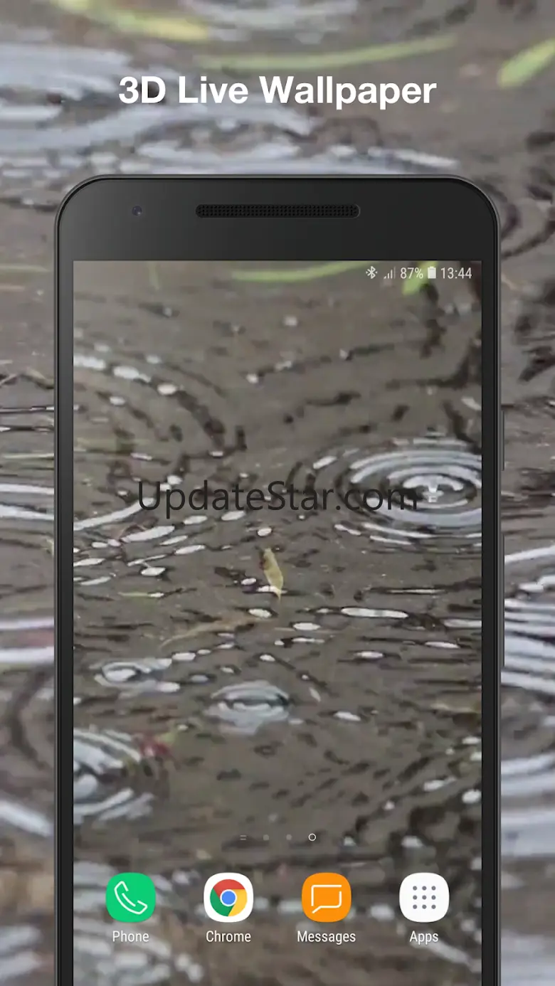 3d Rain Live Wallpaper 2.5