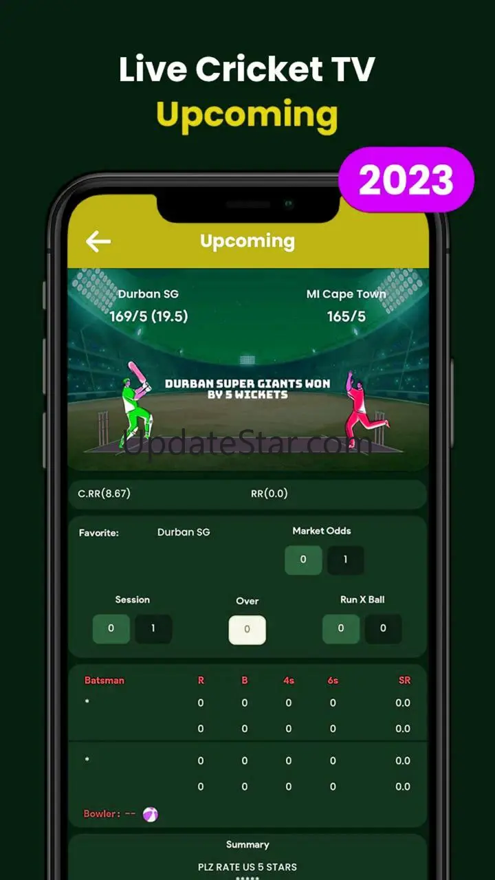 Live Cricket Score 3.2.2