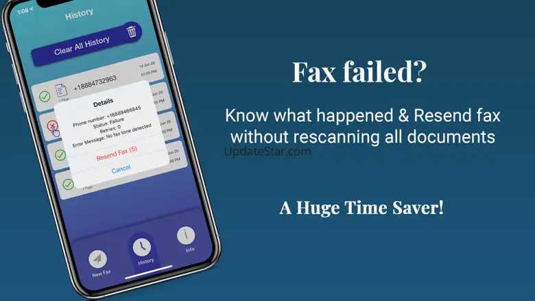 Fax from iPhone: Send FaxSwift 4.0.4