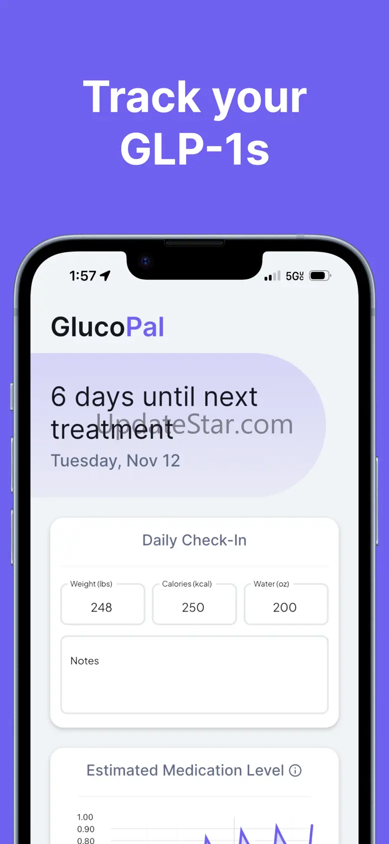 GLP-1 Tracker GlucoPal 1.0.3