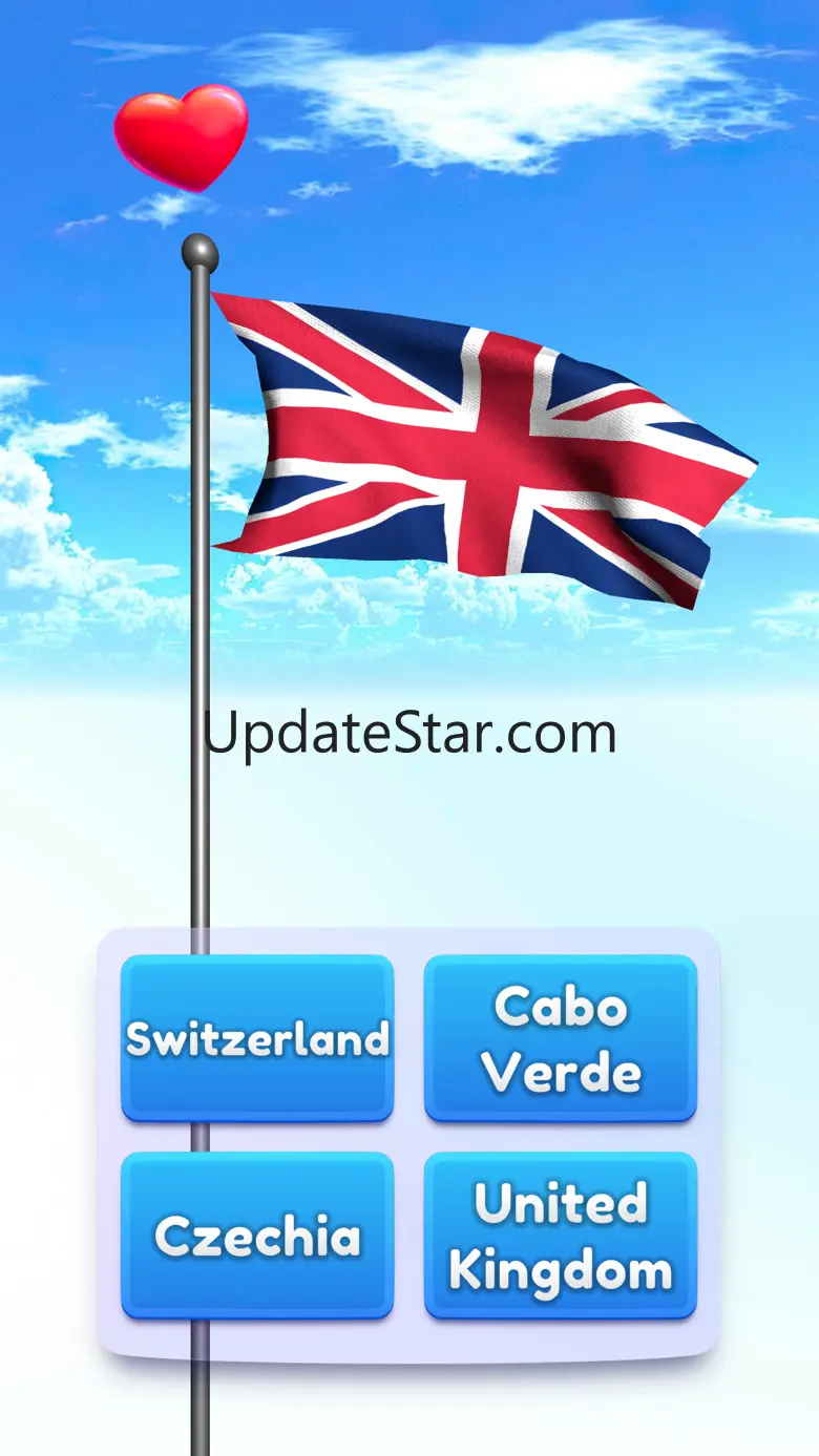 Flag Guess 3D Name Memory Quiz 1.1.15