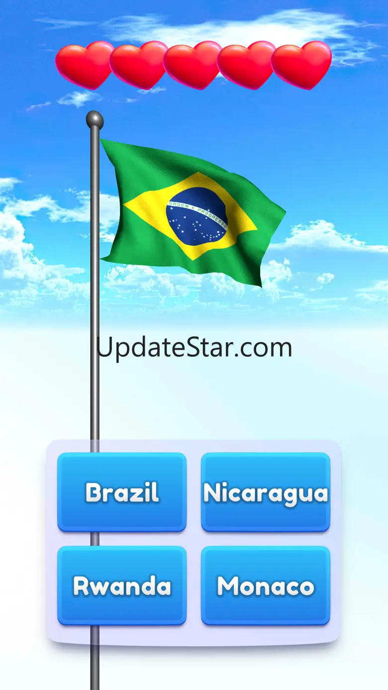 Flag Guess 3D Name Memory Quiz 1.1.15