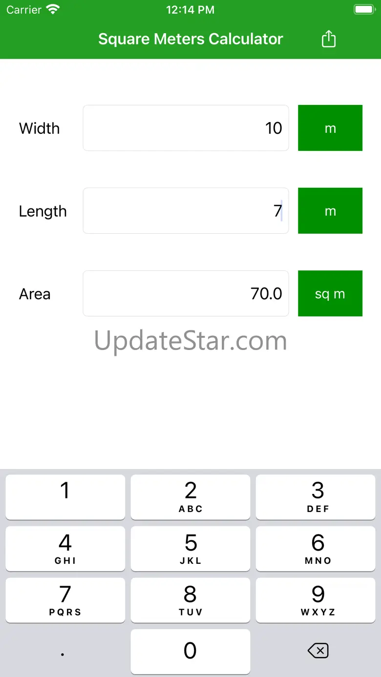 Square meters calculator 4.0.0