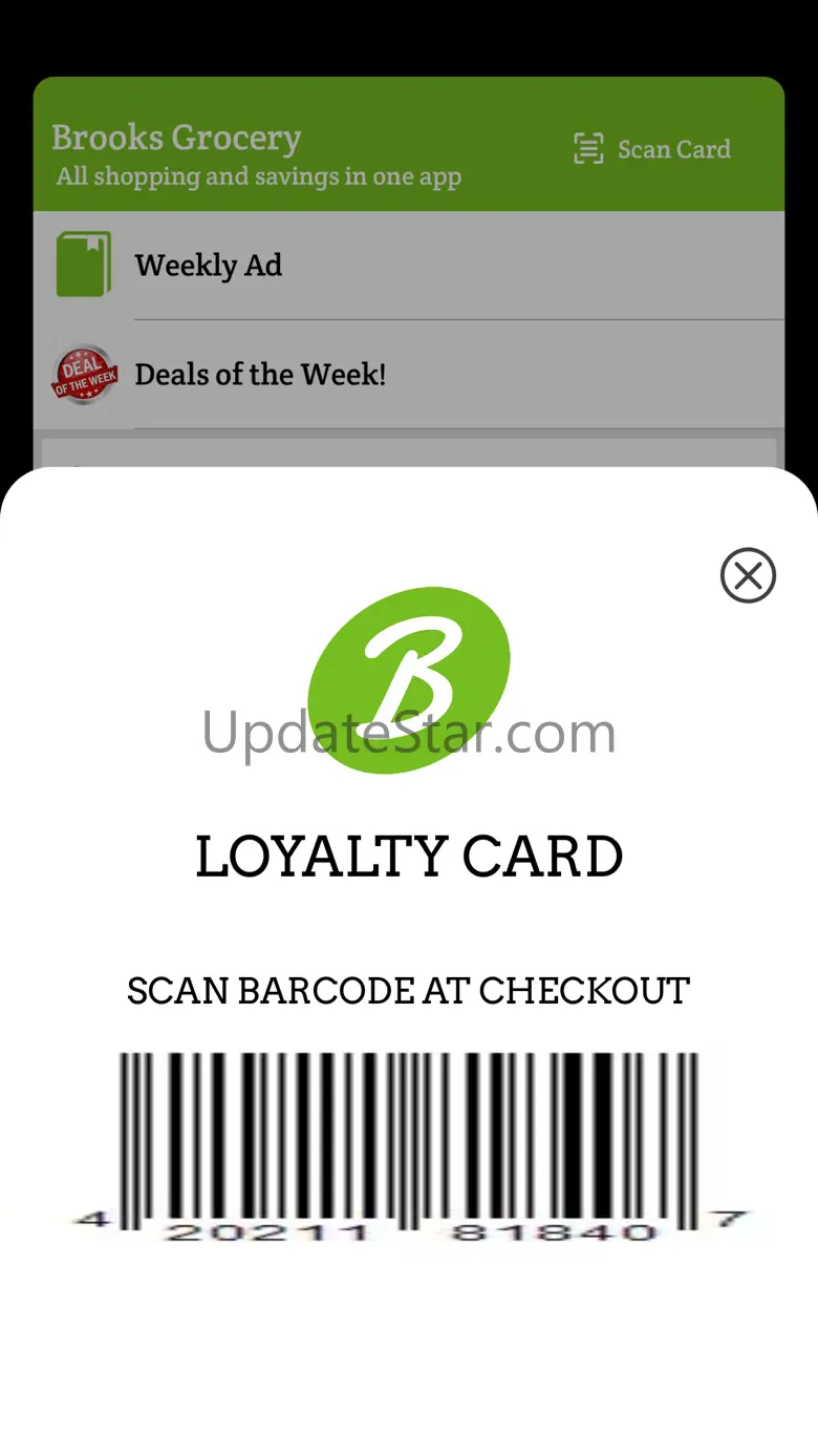 Brooks Grocery Rewards 1.0