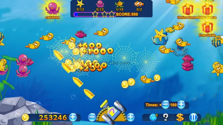Fishing Ares-Enjoy fish joy and pass 100 levels 1.0.5