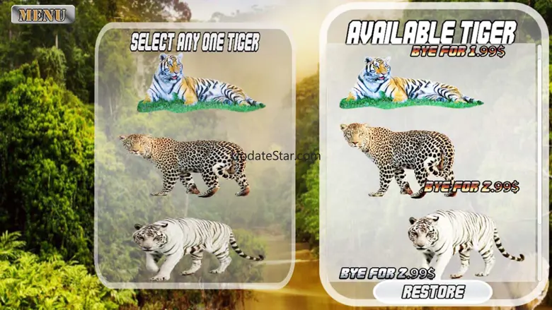 Angry Tiger Multi Player : Simulator 4.1