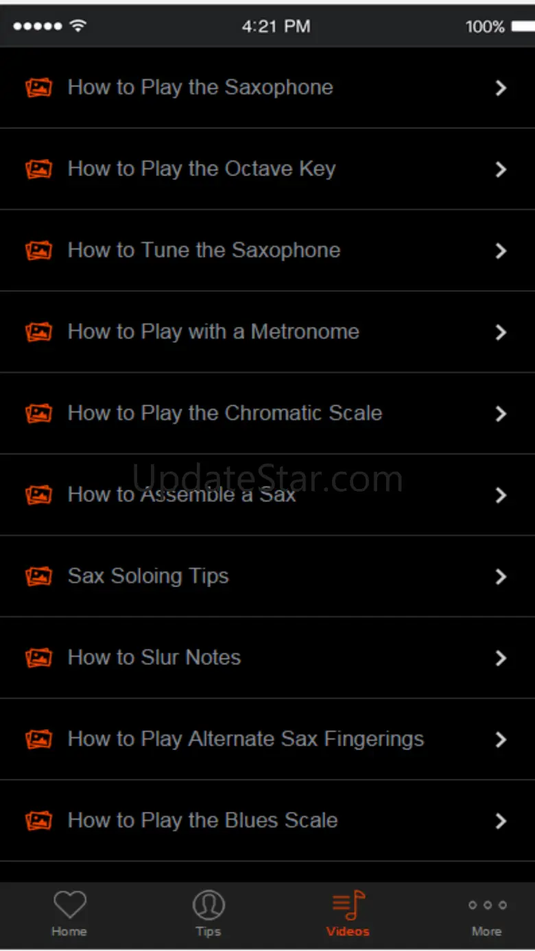 Saxophone Tutorials and Lessons For Beginners 1.0