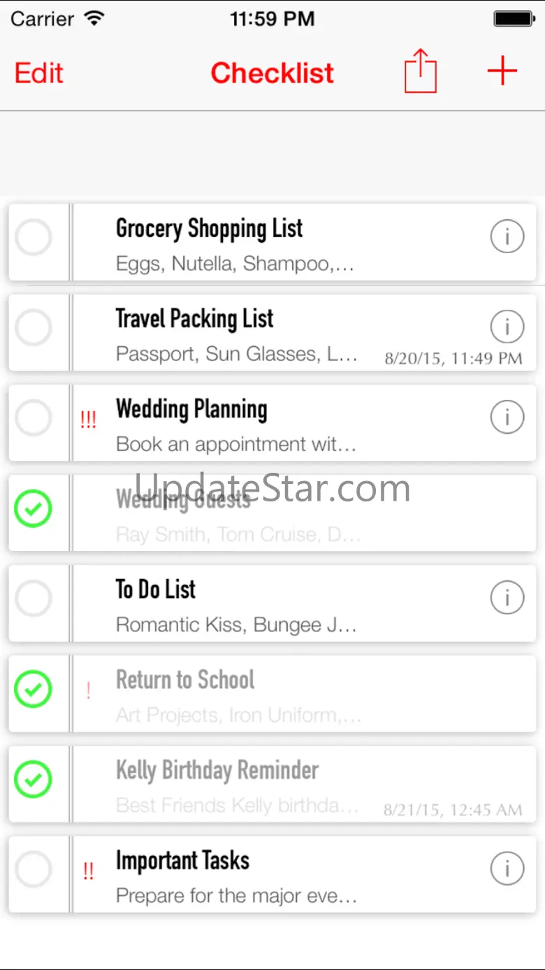 Simple Checklist - To Do List with Task Reminder 1.0