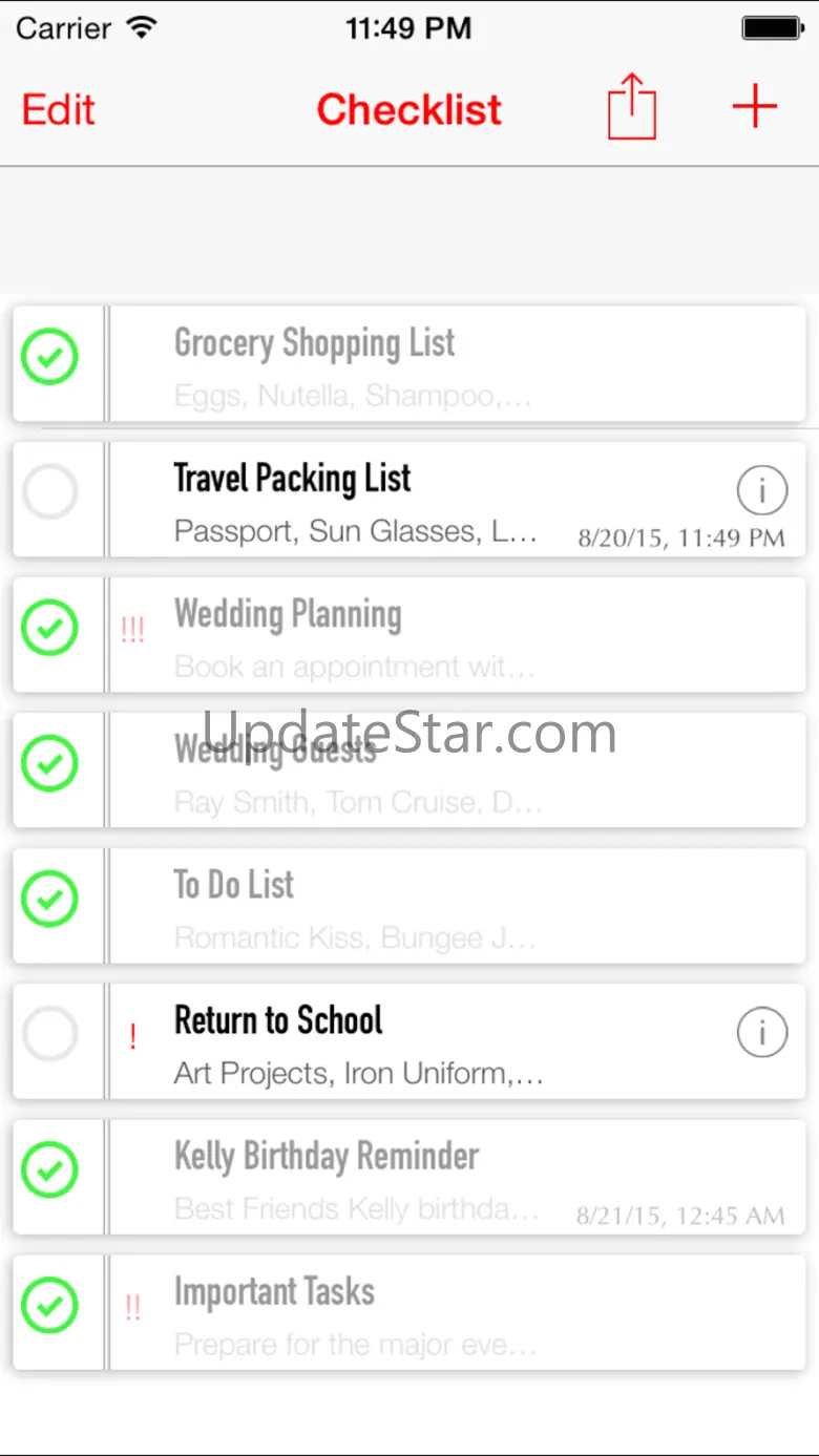 Simple Checklist - To Do List with Task Reminder 1.0