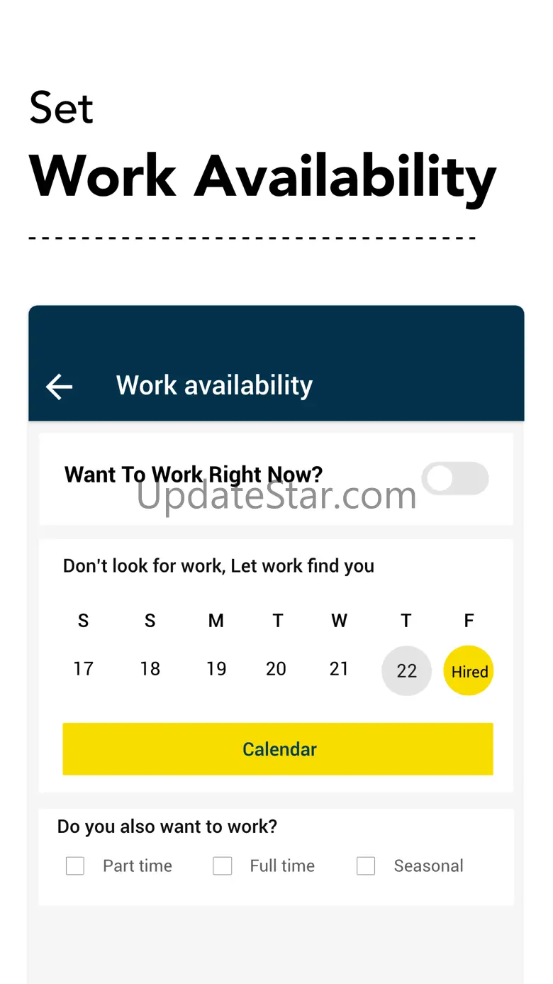 HourlyBee -Part/Full time work 2.8.8