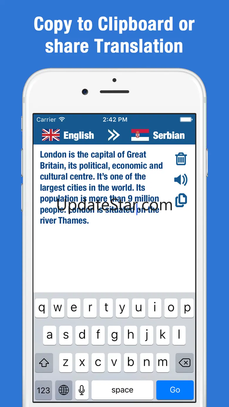 Serbian English Translation and Dictionary 1.0.4