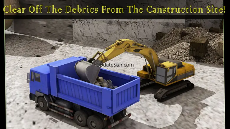 Mega Construction Mountain Drill Crane Operator 3D Game 1