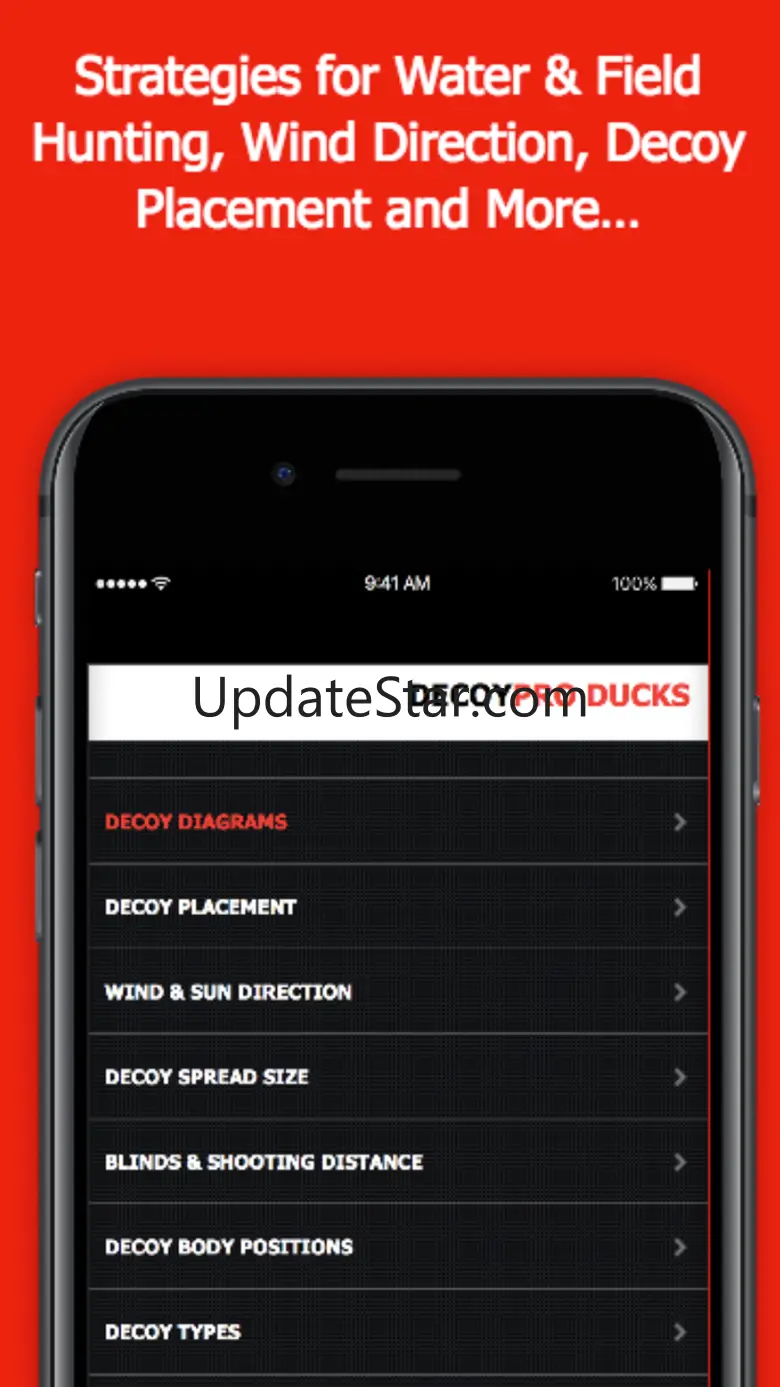 Duck Hunting Spreads & Diagrams - Duck Hunting App 2.1