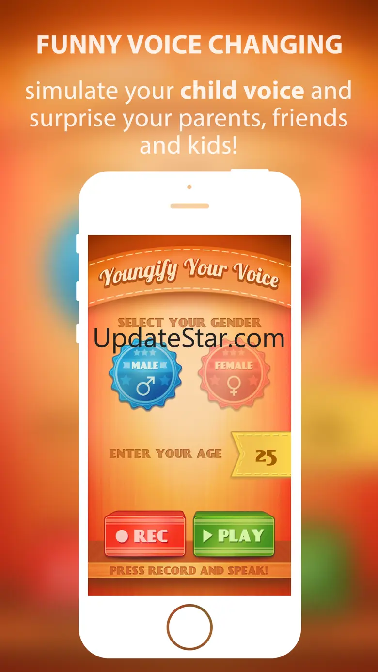 Youngify Your Voice – Simulate Your Child Voice! 1.0