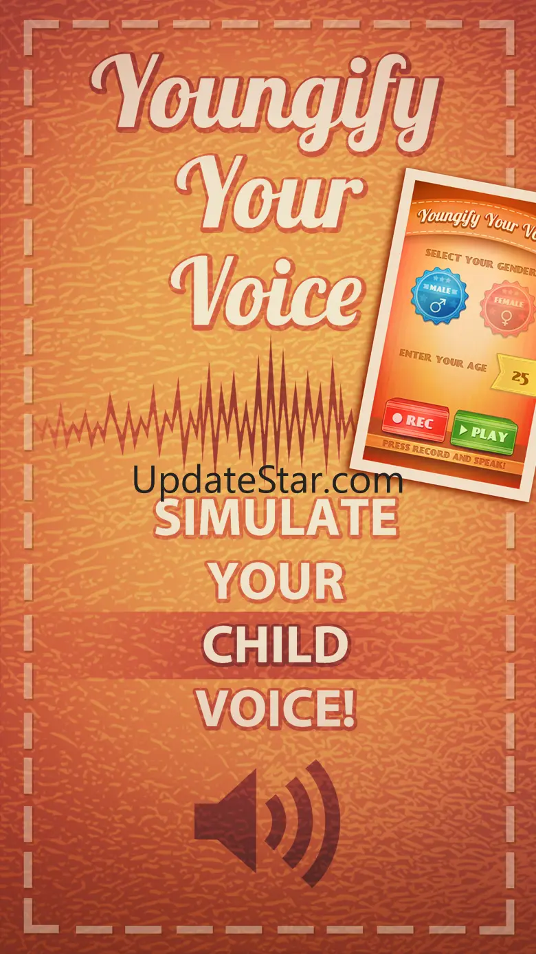 Youngify Your Voice – Simulate Your Child Voice! 1.0
