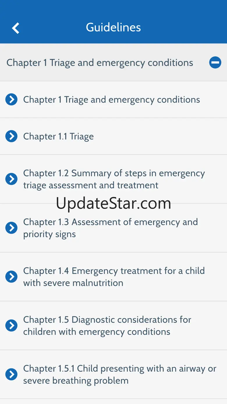 WHO e-Pocketbook of Hospital Care for Children 1.3