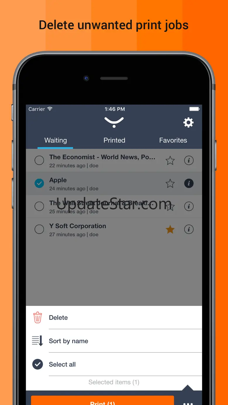 YSoft SAFEQ 6 Mobile Terminal 6.0.881