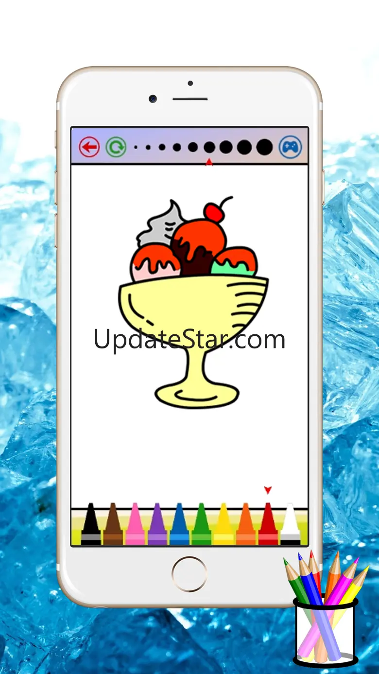 ice cream coloring book for kids 1.0