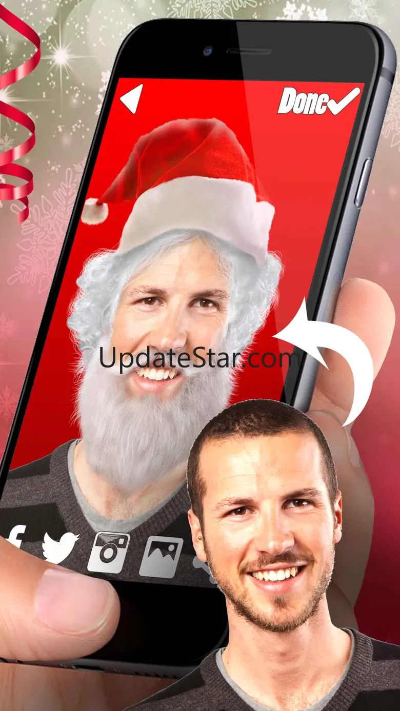 Christmas Barber Shop - Grow Santa Claus Beard 2.0