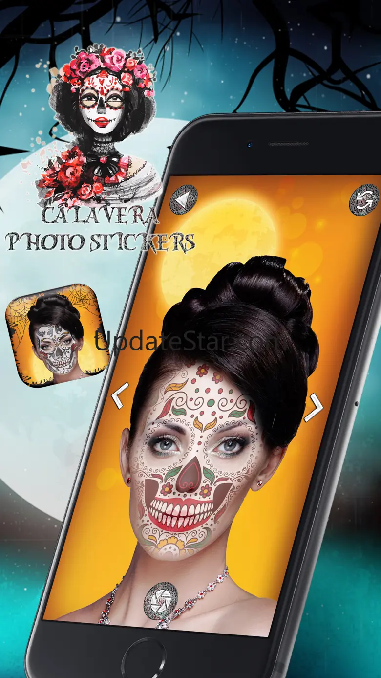 Calavera Photo Stickers 1.0