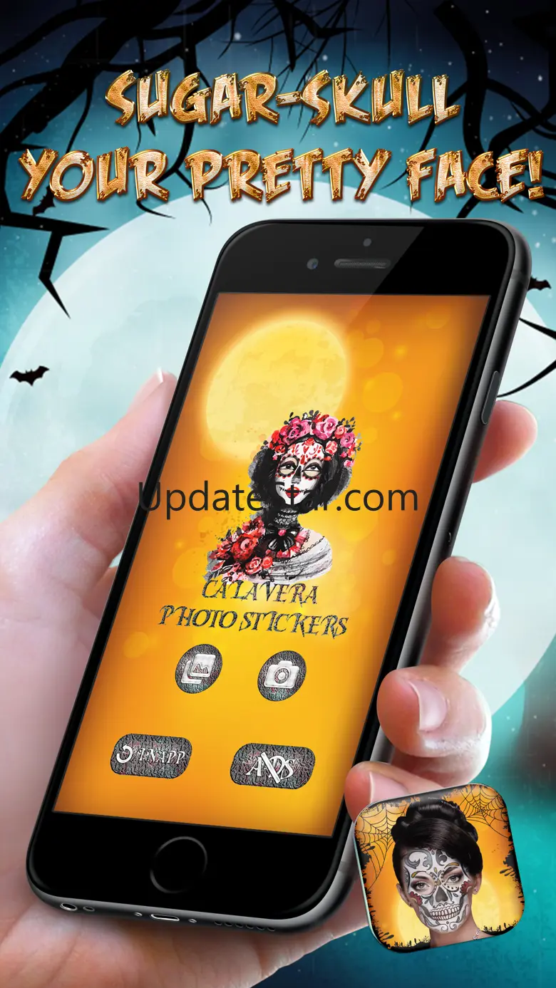 Calavera Photo Stickers 1.0