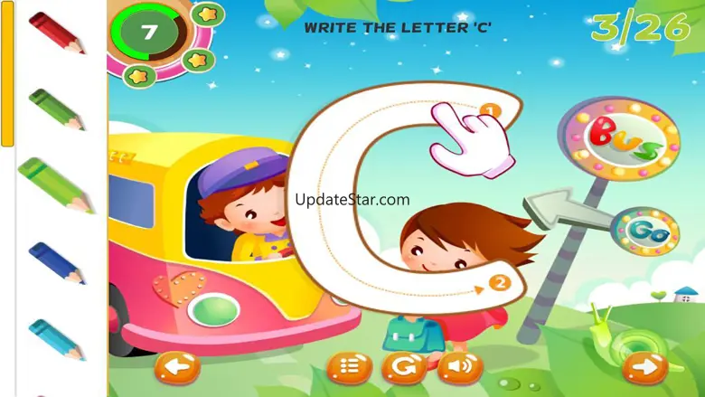 ABC Tracing Letters Cursive Handwriting Practice 1.0