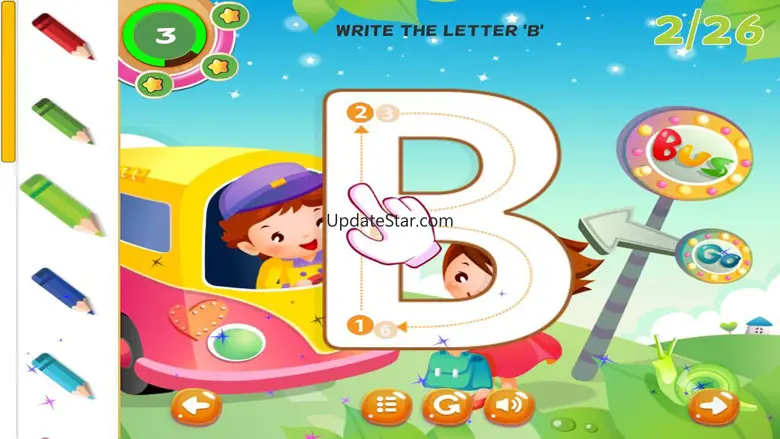 ABC Tracing Letters Cursive Handwriting Practice 1.0