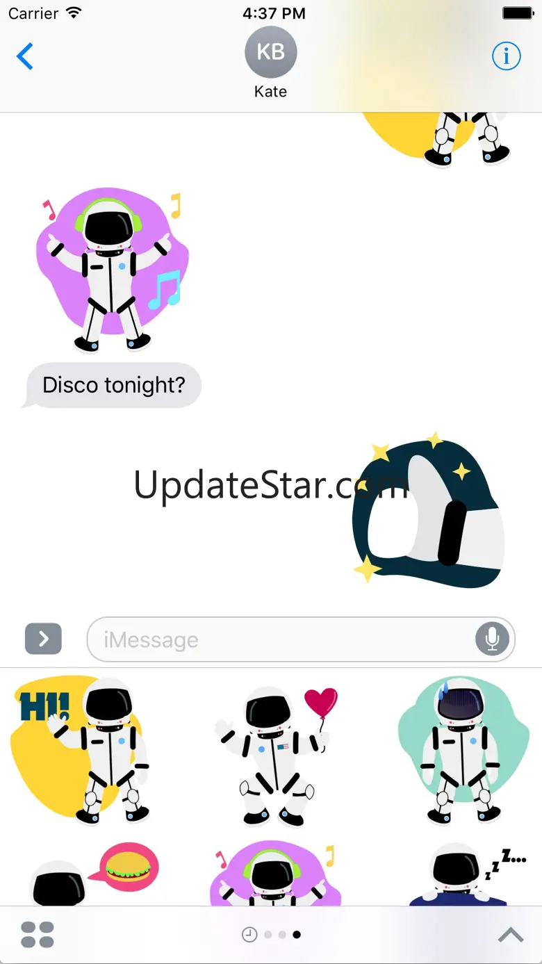 Space stickers by Cosmolander 1.0