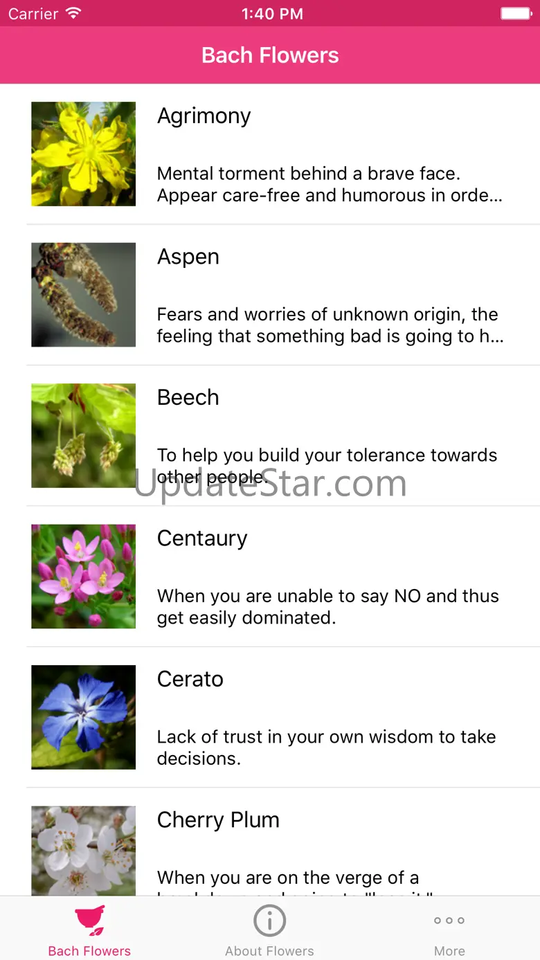 Bach Flowers Remedies 2.2