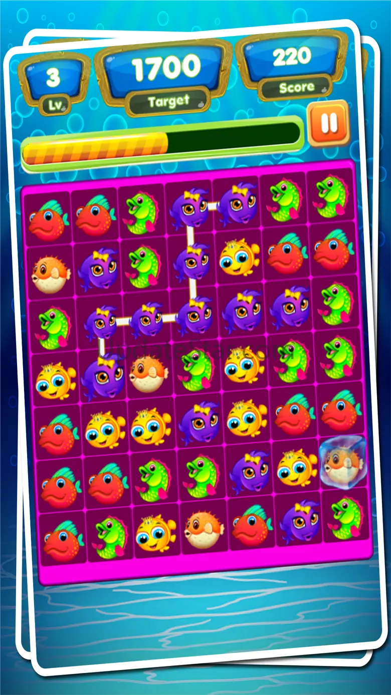 Ocean Fish Mania - Best Ocean Blast Match 3 Game 1.0