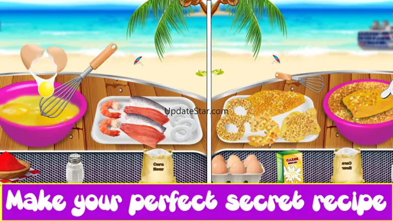 Seafood Deep Fry Maker Cook - A Fast Food Madness 1.0.1
