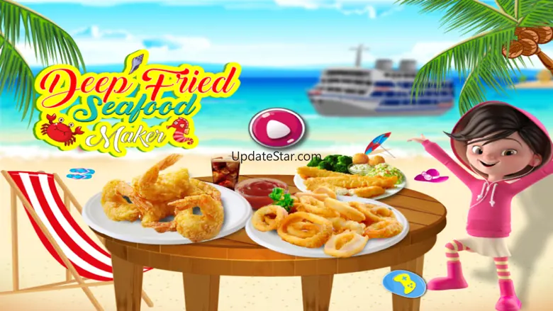 Seafood Deep Fry Maker Cook - A Fast Food Madness 1.0.1