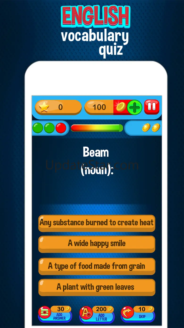 English Vocabulary Quiz – Knowledge Test for Free 1.0